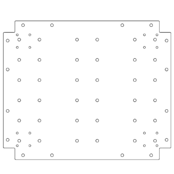 βάση Γαλβανισμένος χάλυβας 50 x 60 cm