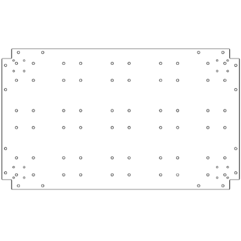 βάση Γαλβανισμένος χάλυβας 60 x 100 cm