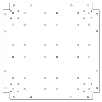 βάση Γαλβανισμένος χάλυβας 60 x 60 cm