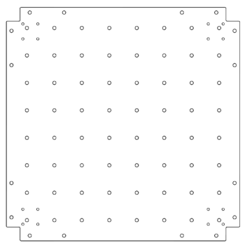βάση Γαλβανισμένος χάλυβας 70 x 70 cm