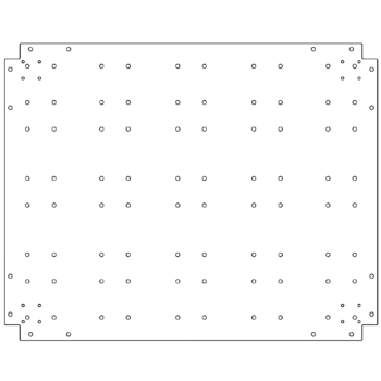 βάση Γαλβανισμένος χάλυβας 80 x 100 cm