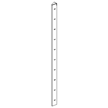 γωνιά Χάλυβας Corten 30° 100 cm