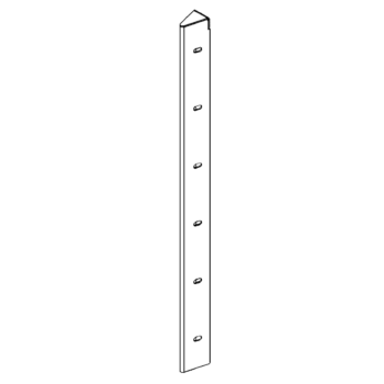γωνιά Χάλυβας Corten 30° 60 cm