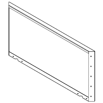 Πάνελ από ατσάλι corten 50 x 100 cm