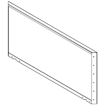 Πάνελ από ατσάλι επίστρωση πούδρας 60 x 120 cm