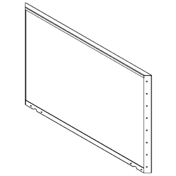 Πάνελ από ατσάλι corten 80 x 120 cm