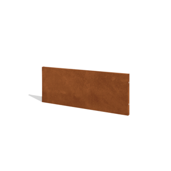 Φράχτης κηπου από χάλυβα corten H πάνελ 120 x 47,5 cm