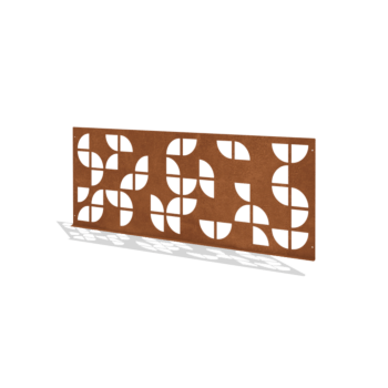Διακοσμητικός Φράχτης από ατσάλι corten G 149 x 60 cm