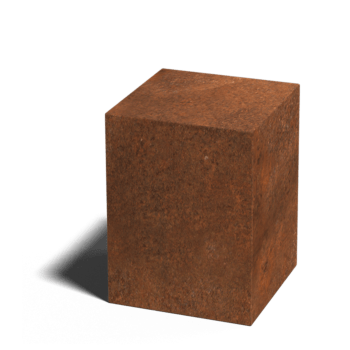 Βάθρο από ατσάλι corten Οχάιο 30 x 30 x 40 cm