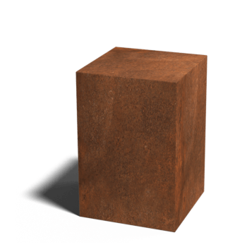 Βάθρο από ατσάλι corten Οχάιο 40 x 40 x 60 cm