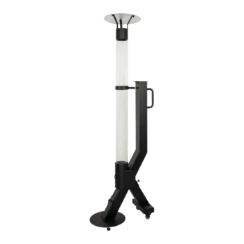 Θερμαντήρας βεράντας pellet - Rocket - Μαύρο