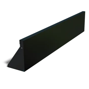 Τοίχος συγκράτησης από χάλυβα - Ίσιο - 150 x 30 cm