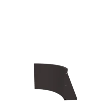 Τοίχος συγκράτησης από χάλυβα - Εσωτερική καμπυλή - 50 x 50 x 50 cm - Άλλο χρώμα RAL