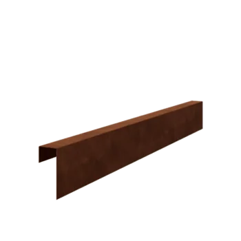 Προφίλ U από χάλυβα Corten - 15 x 6 x 5 cm - 240 cm