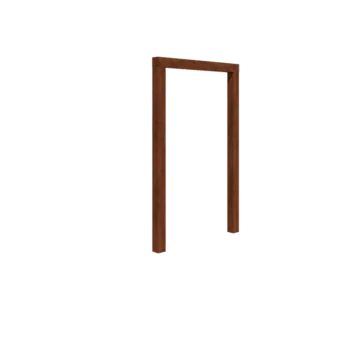 Πέργκολα από χάλυβα Corten - Ίσιο - 150 x 230 cm - Χωρίς βάση από σκυρόδεμα