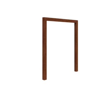 Πέργκολα από χάλυβα Corten - Ίσιο - 200 x 230 cm - Χωρίς βάση από σκυρόδεμα
