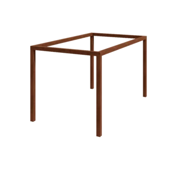 Πέργκολα από χάλυβα Corten - Ορθογώνιο - 424 x 250 x 230 cm - Χωρίς βάση από σκυρόδεμα