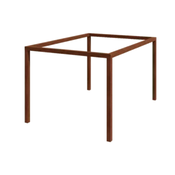 Πέργκολα από χάλυβα Corten - Ορθογώνιο - 424 x 300 x 230 cm - Χωρίς βάση από σκυρόδεμα