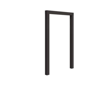 Πέργκολα από χάλυβα - Ίσιο - 150 x 230 cm - Άλλο χρώμα RAL - Χωρίς βάση από σκυρόδεμα