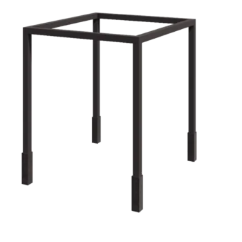 Πέργκολα από χάλυβα - Τετράγωνο - 274 x 250 x 230 cm - Άλλο χρώμα RAL - Με βάση από σκυρόδεμα