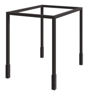 Πέργκολα από χάλυβα - Τετράγωνο - 324 x 300 x 230 cm - Άλλο χρώμα RAL - Με βάση από σκυρόδεμα