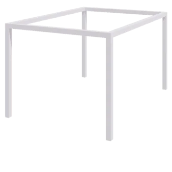 Πέργκολα από χάλυβα - Ορθογώνιο - 424 x 300 x 230 cm - RAL9010 ματ (λευκό) - Χωρίς βάση από σκυρόδεμα