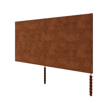 Φράχτης από χάλυβα Corten H4 - Plíres set - 372 x 6 x 190 cm