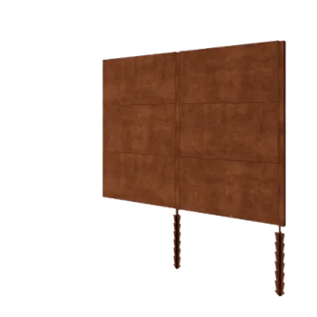 Φράχτης από χάλυβα Corten H3 - Plíres set - 252 x 6 x 190 cm