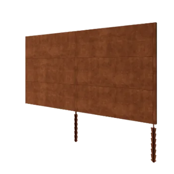 Φράχτης από χάλυβα Corten H3 - Plíres set - 372 x 6 x 190 cm