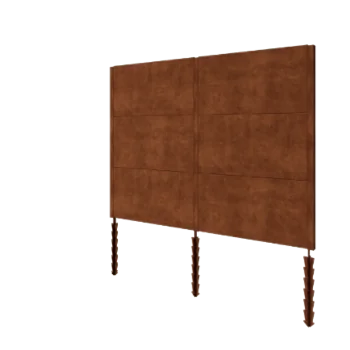 Φράχτης από χάλυβα Corten H3 - Plíres set - 258 x 6 x 190 cm