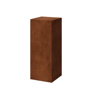 Βάθρο από χάλυβα Corten - Ohio - 40 x 40 x 100 cm