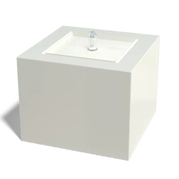 Συντριβάνι αλουμινίου - Lyra - 50 x 50 x 40 cm